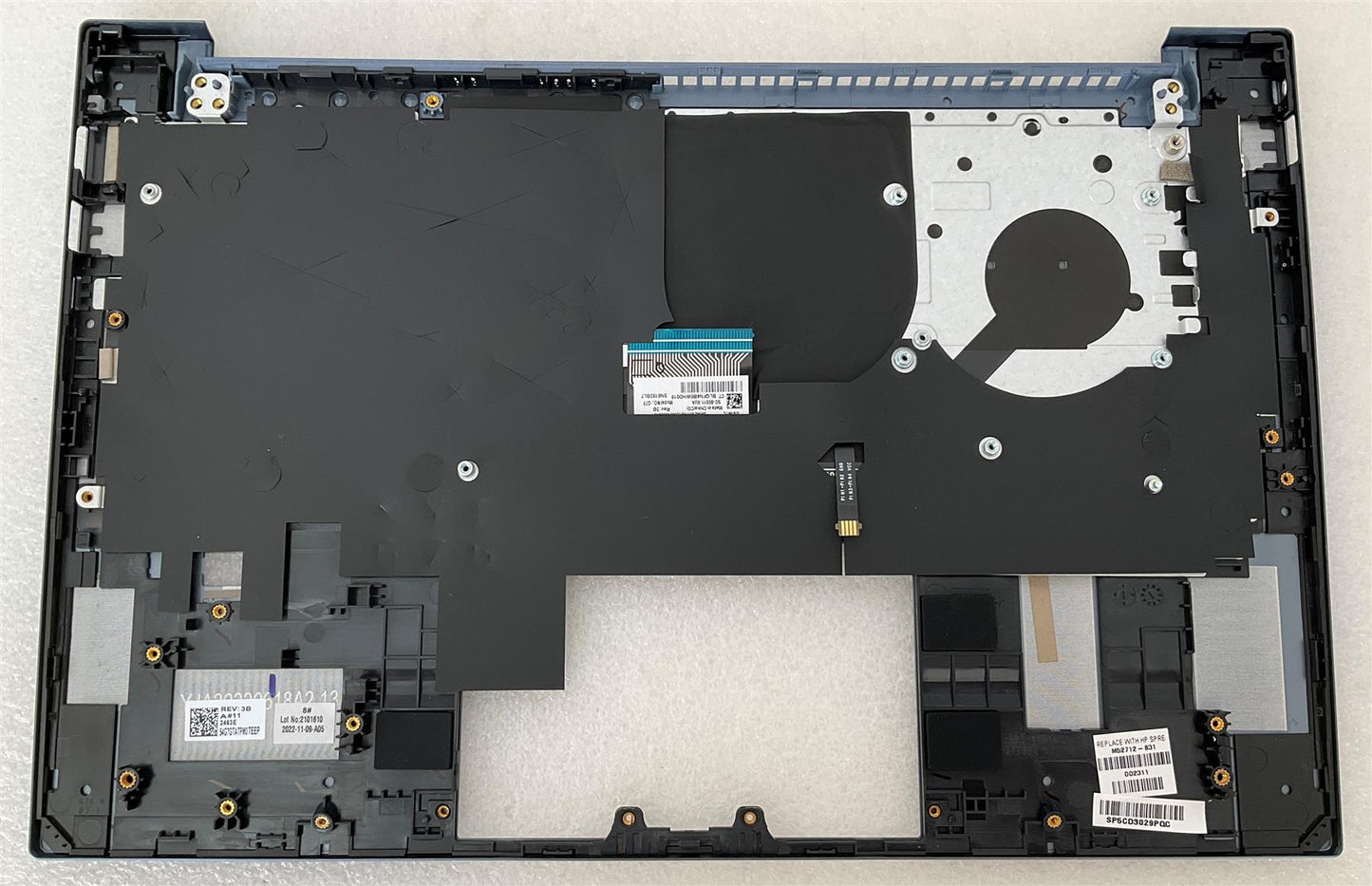 HP PAVILION 14-EC 14Z-EC M53393-B31 M52712 US int. English International also named dutch Palmrest Keyboard
