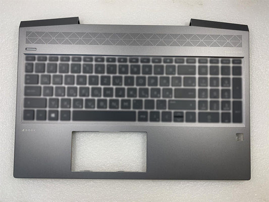 HP ZBook 15v G5 L25111-031 English UK Keyboard Palmrest Top Cover STICKER NEW