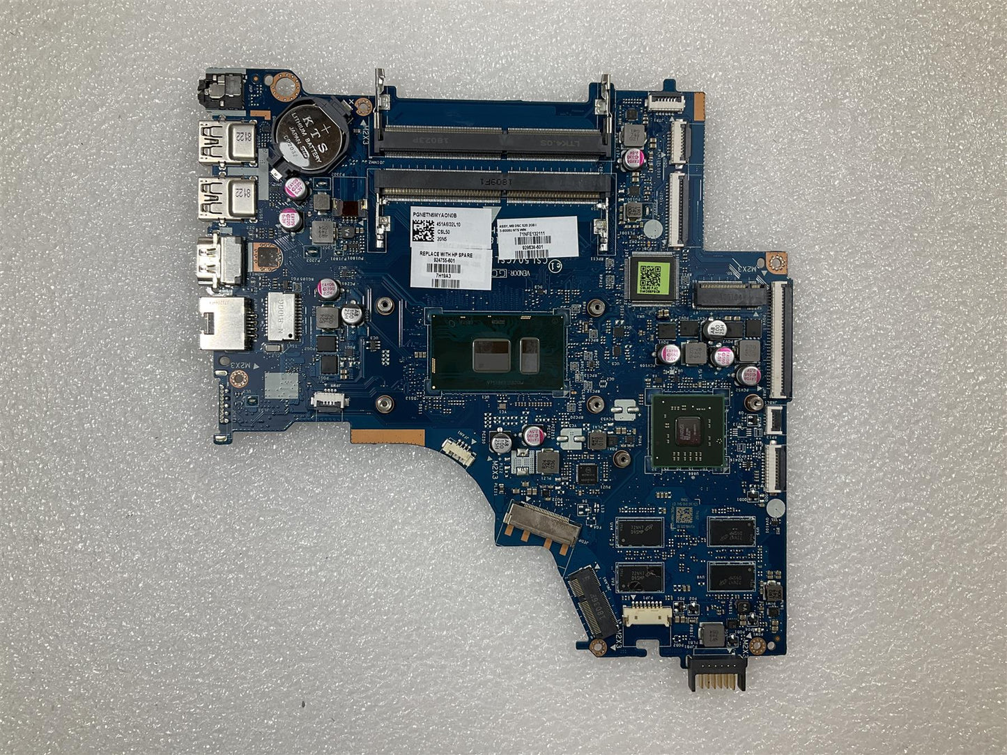 HP 15-BS 15-BW 250 G6 928638-601 924755-601 Intel I3-6006U CPU DSC Motherboard