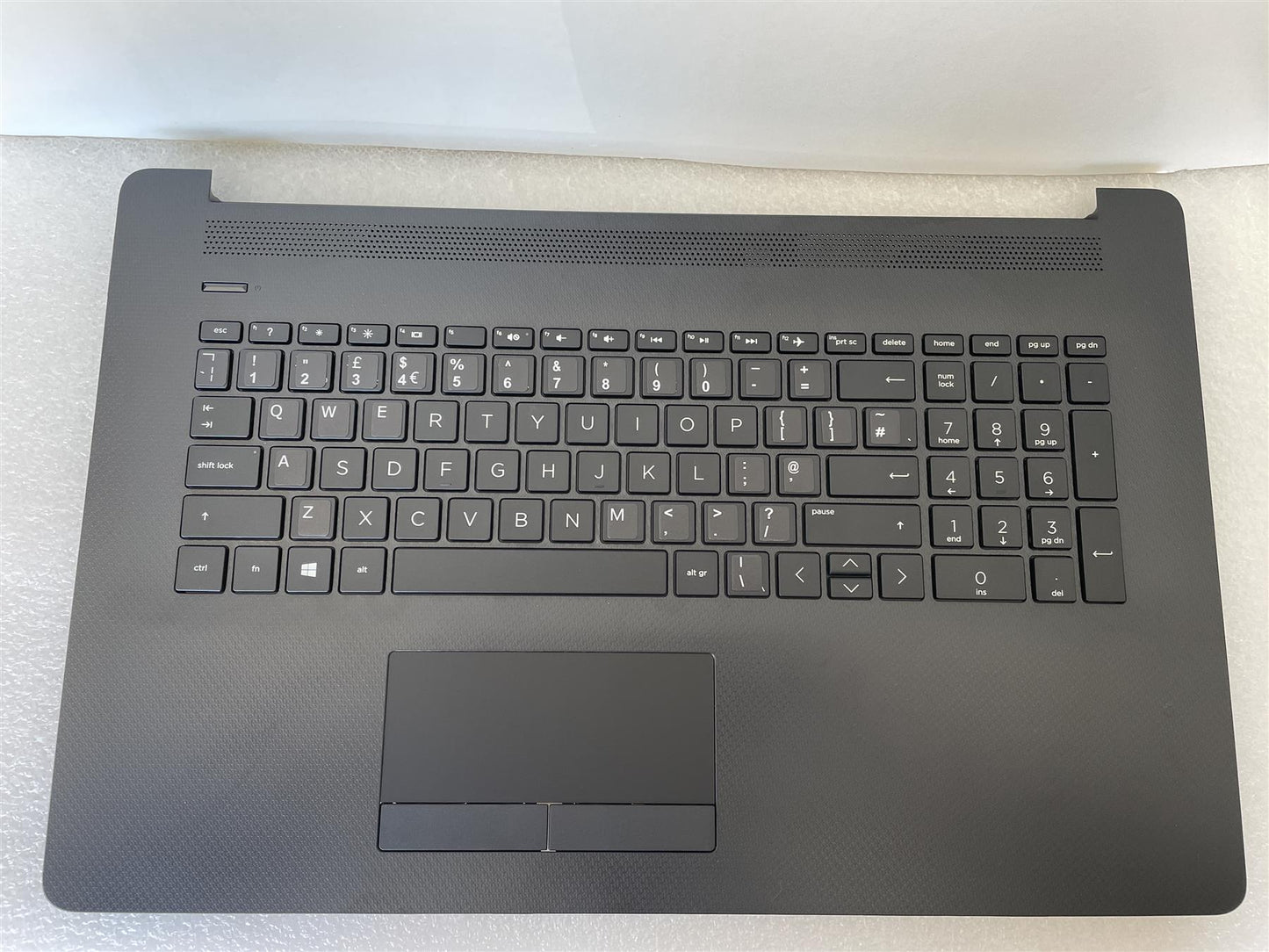 For HP 17-by2501na 17-CA 17-BY L99345-031 L92781-031 UK English Keyboard Palmrest With Sticker