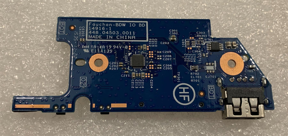 Hp Pavilion 13-S150SA USB Board Card Memory SD Reader PCB Board Genuine Original