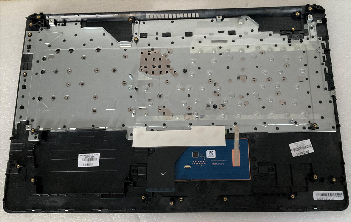 for HP 470 G7 L83728-251 Russ Russian Keyboard Palmrest Top Cover Original NEW