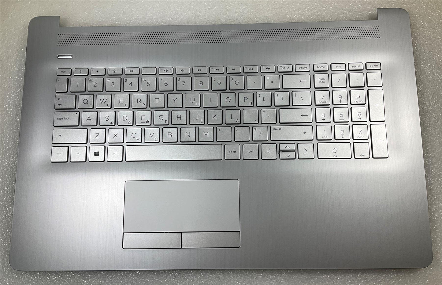 For HP 17 LAPTOP 17-BY M01206-151 L92790-151 Greece Greek Palmrest Keyboard NEW