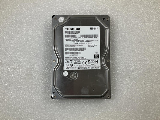 For HP 661697-001 Toshiba 3.5 Inch DT01ACA050 500GB HDD Hard Disk Drive NEW