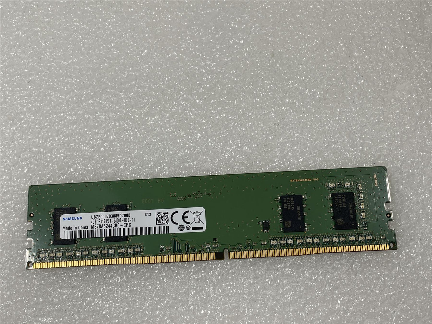 For HP 912457-001 Samsung M378A5244CB0-CRC 4GB 2400T PC4 DDR4 Ram Memory NEW