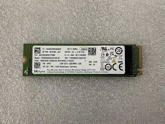 SK Hynix BC711 M.2 NVMe SSD Solid State Drive 256GB M16785-001 HFM256GD3JX013N