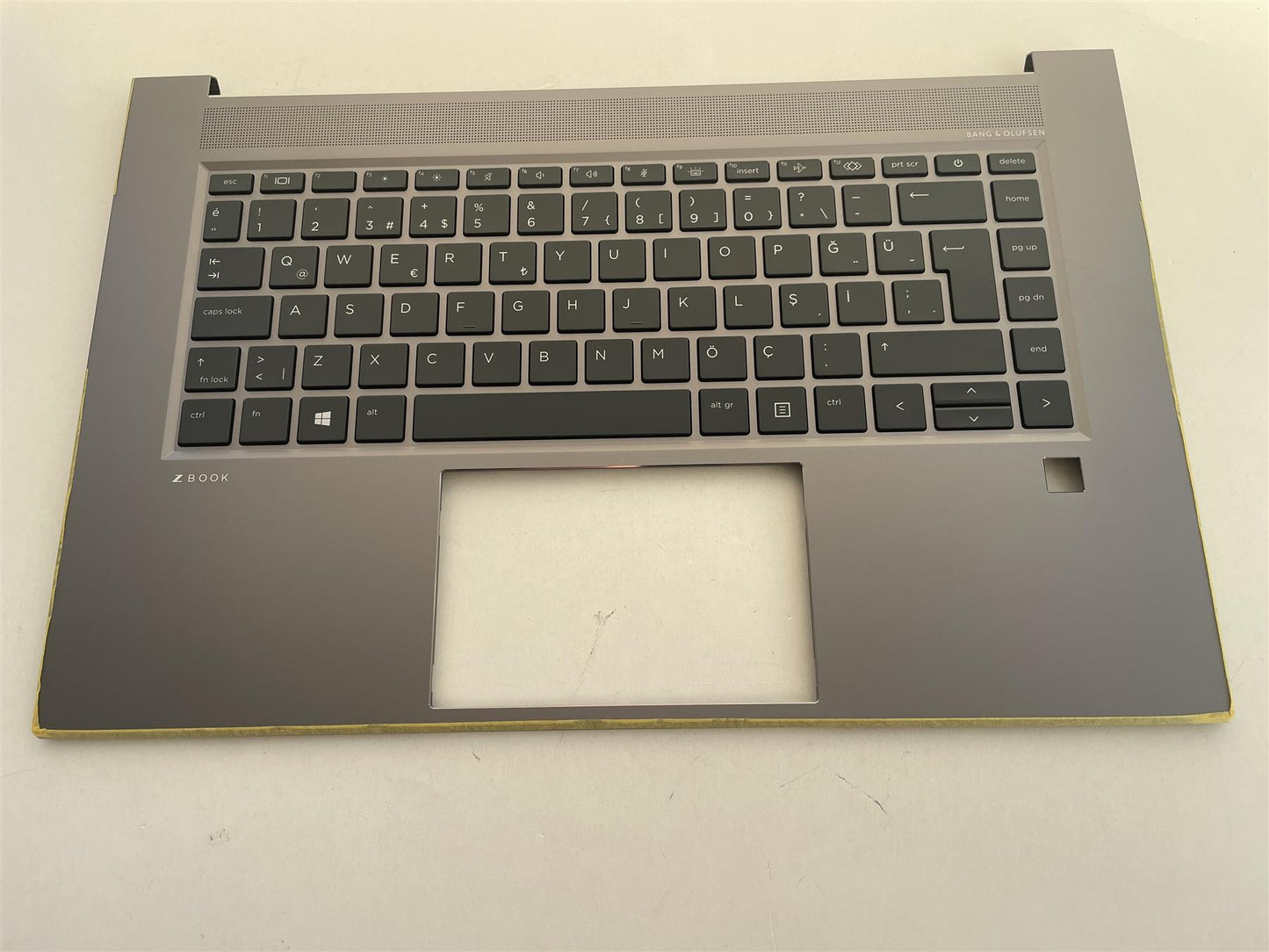 For HP HP ZBook Studio G8 M14608-141 Palmrest Top Cover Keyboard Turkish Tr NEW - We are sending M14609-141
