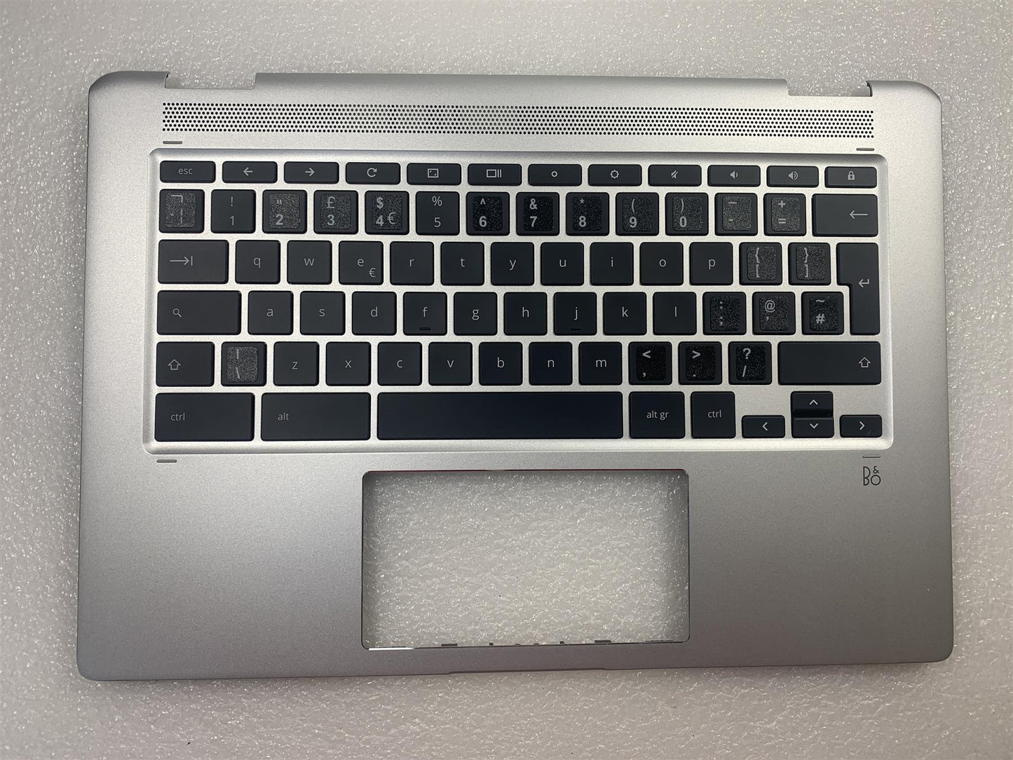 HP Chromebook x360 14E G1 L50840-031 Palmrest English UK Keyboard With Sticker