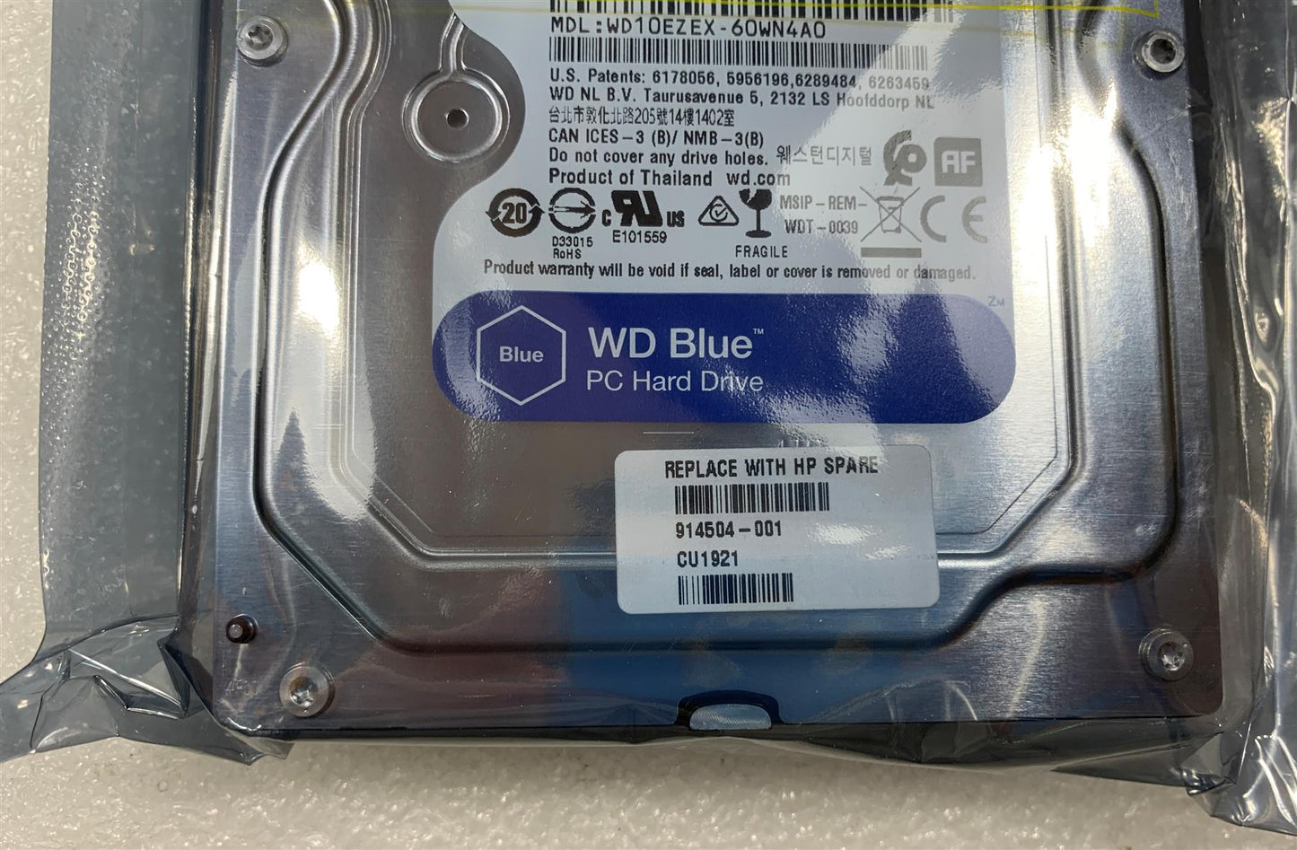 HP 914504-001 Western Digital WD10EZEX Hard Disk Drive 1000 GB 1TB SATA HDD NEW