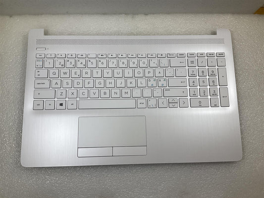 HP 15-DA 15-DB L24639-DH1 L20388-DH1 Danish Finnish Norwegian Palmrest Keyboard