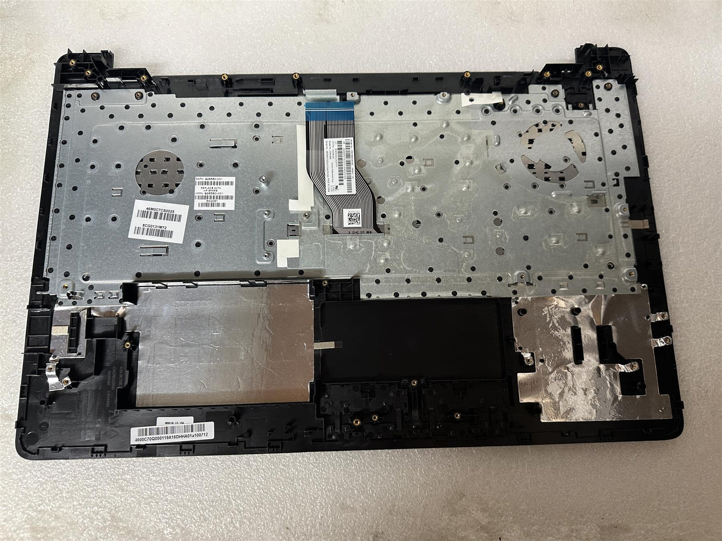 For 17-BS038cl HP 17-BS 17-BR 17-BU 926560-031 UK English Palmrest Keyboard Top Cover NEW