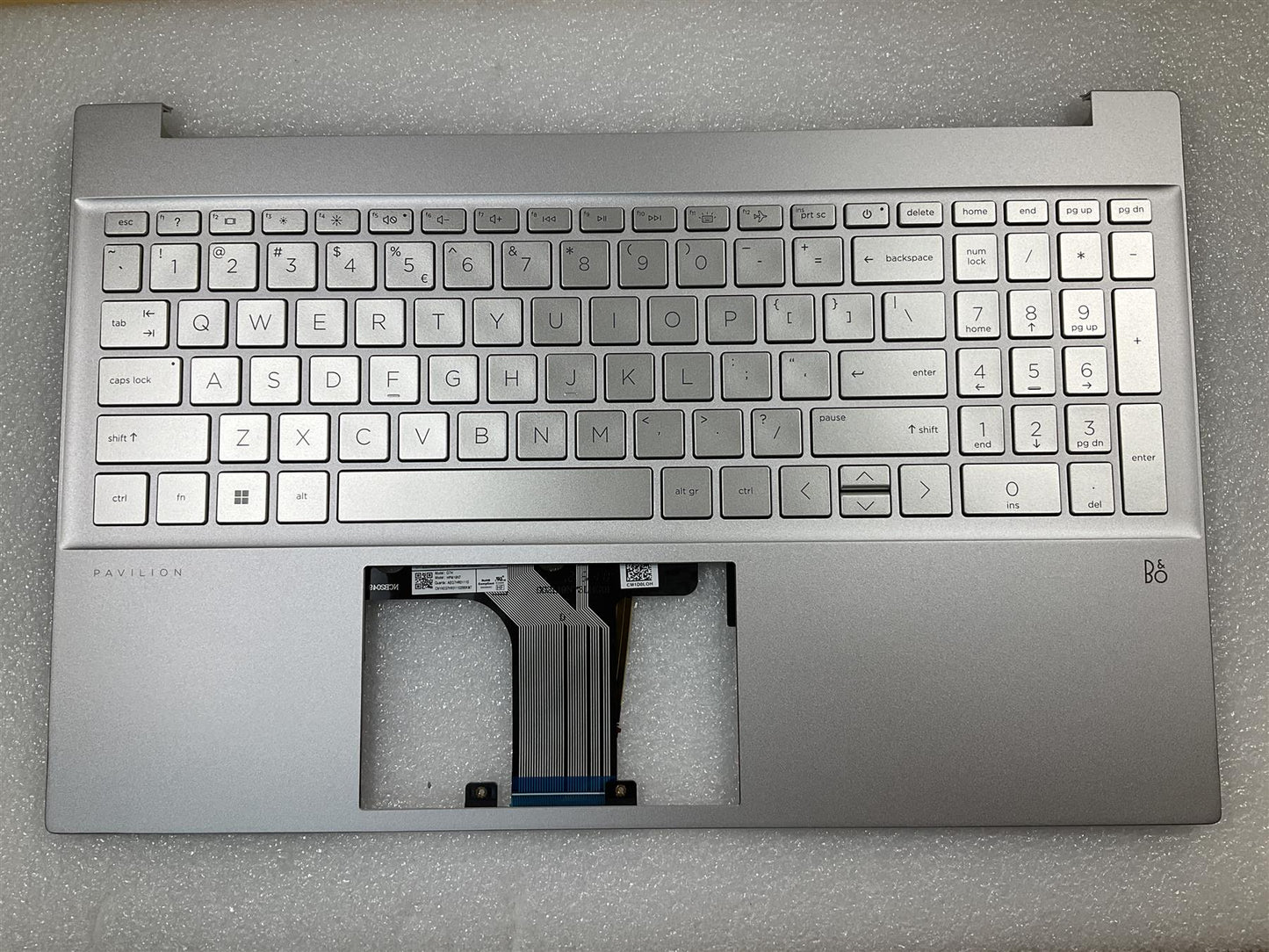 HP Pavilion 15-EG 15-EH M14810-B31 M08924-B31 US int. English International also named dutch Keyboard Palmrest