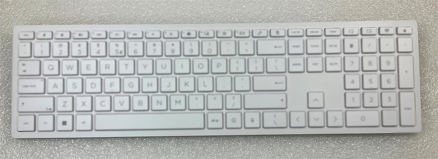 HP 710 N56960-L31 USB Wireless Keyboard Mouse UK English + Stickers