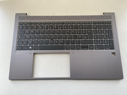 for HP Zbook Firefly 15 G7 M07496-031 English UK Keyboard Palmrest with Sticker NEW