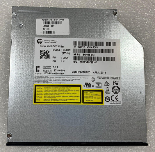 for HP Z440 L33773-001 849055-6F3 GUD1N S05JH DVD Drive SATA Writer RW SU-208 NEW