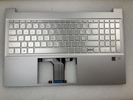 HP Pavilion 15-EH 15-EG M14604-FL1 M08922-FL1 CZECH SLOVAKIA Palmrest Keyboard