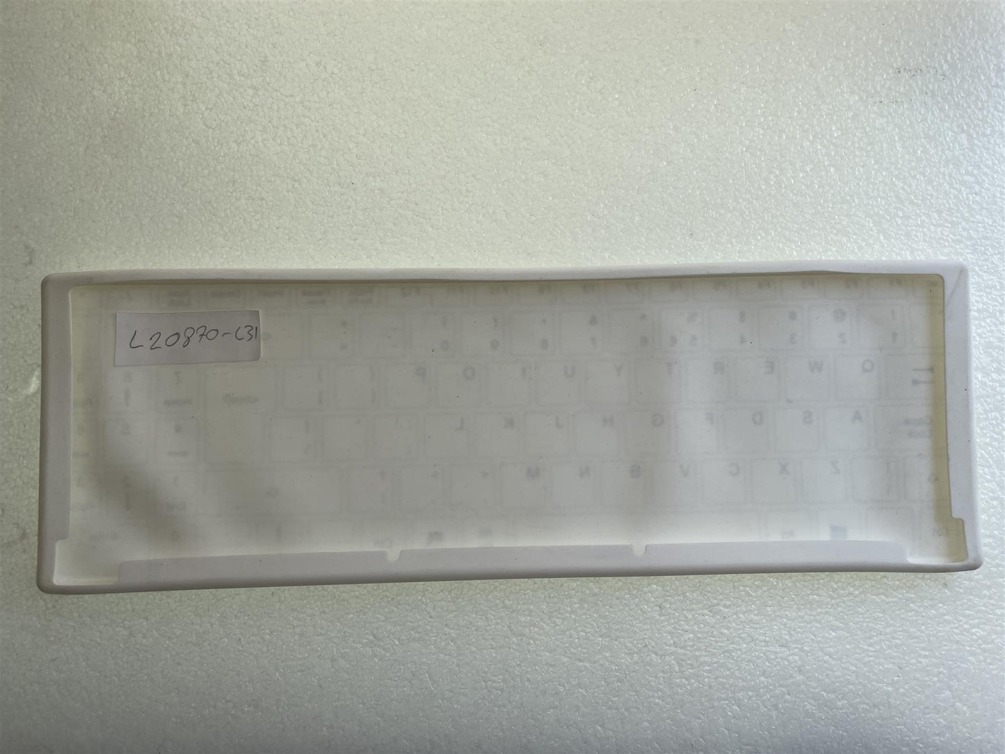 HP L20870-L31 Moonraker Healthcare Silicone Sanitary Keyboard English Overlay UK