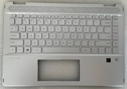 HP Pavilion 14-DH 14Q-DH L54874-031 UK English Keyboard Palmrest With Sticker
