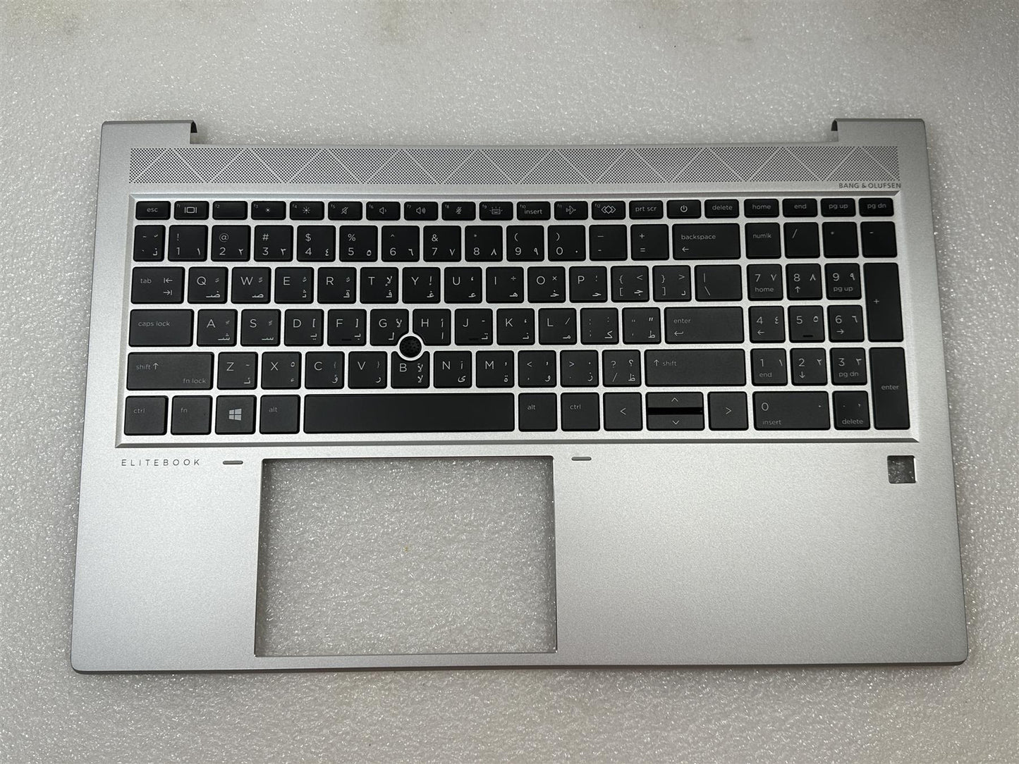 For HP EliteBook 855 G7 M21677-171 Arabic Arabia Palmrest Keyboard Top Cover NEW