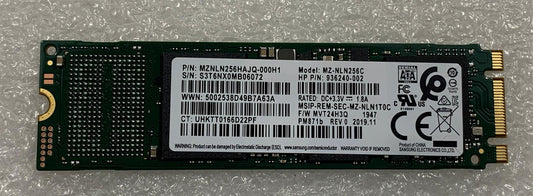 HP 255 G7 Notebook PC L50020-001 936240-002 256GB SSD M.2 SATA Genuine NEW