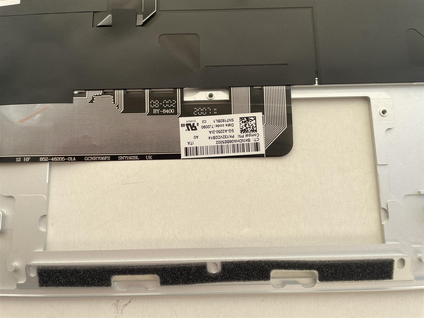 For HP EliteBook x360 1030 G7 M16980-061 Palmrest Cover Keyboard Itallian  - We send M16982-061