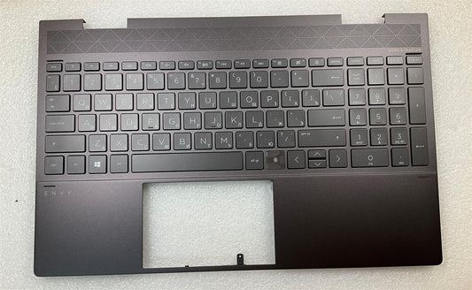 HP Envy X360 15-EE L97031-251 L93119-251 Russian Russ Keyboard Palmrest NEW