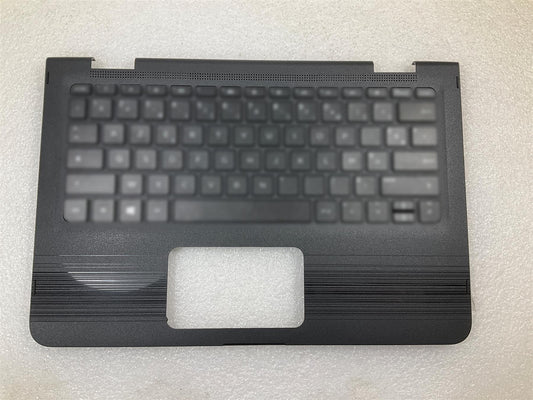 HP Stream x360 11-AA 11-AB 917069-031 UK English Keyboard Palmrest With Stickers