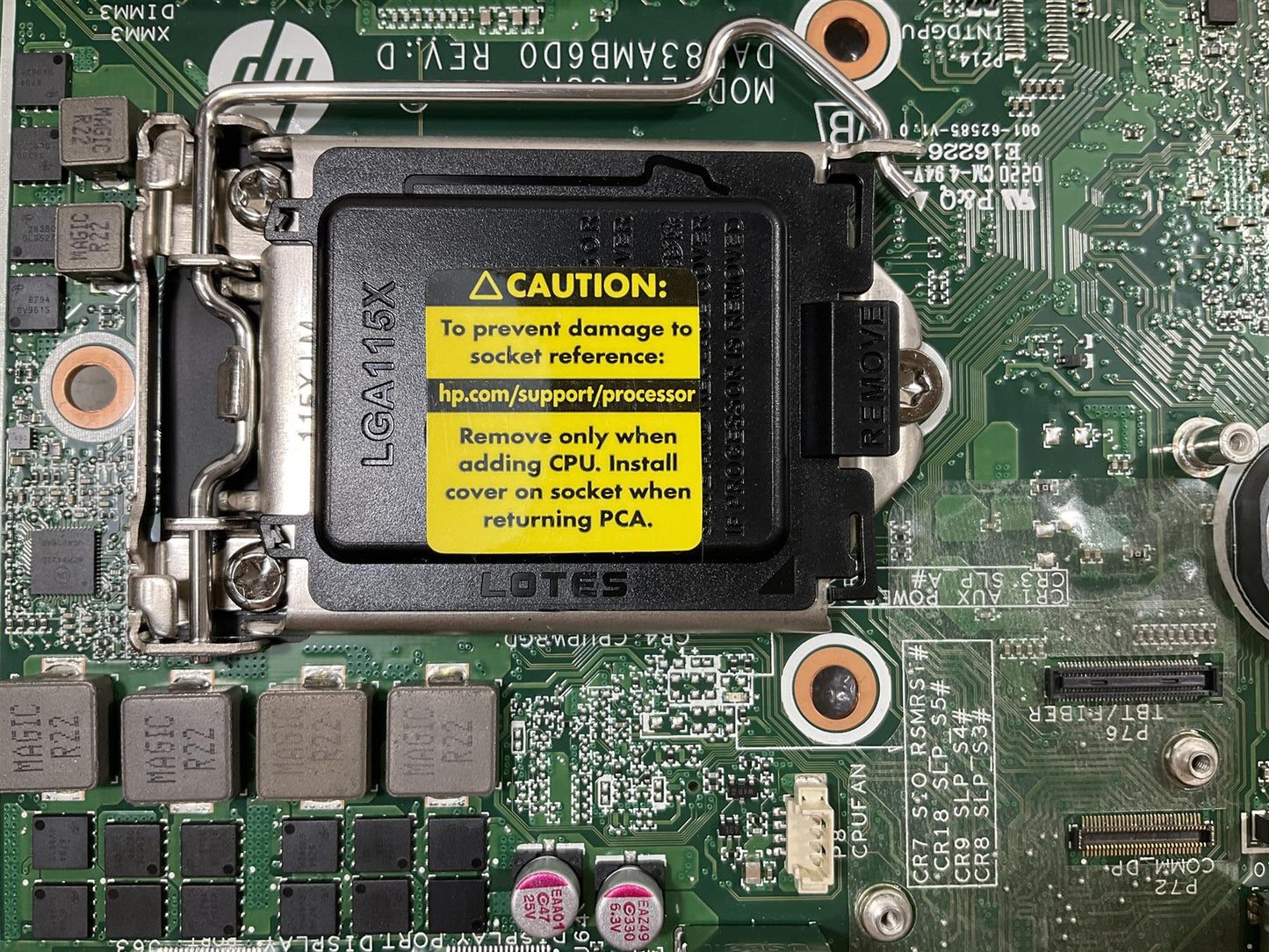 HP Elitedesk 800 G4 G5 Mini L74987-601 L54551-601 Intel LGA1151 CPU Motherboard