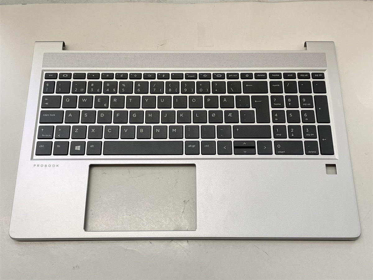 HP Probook 450 455 650 655 G8 G9 M22003-091 Palmrest Top Cover Keyboard Norway