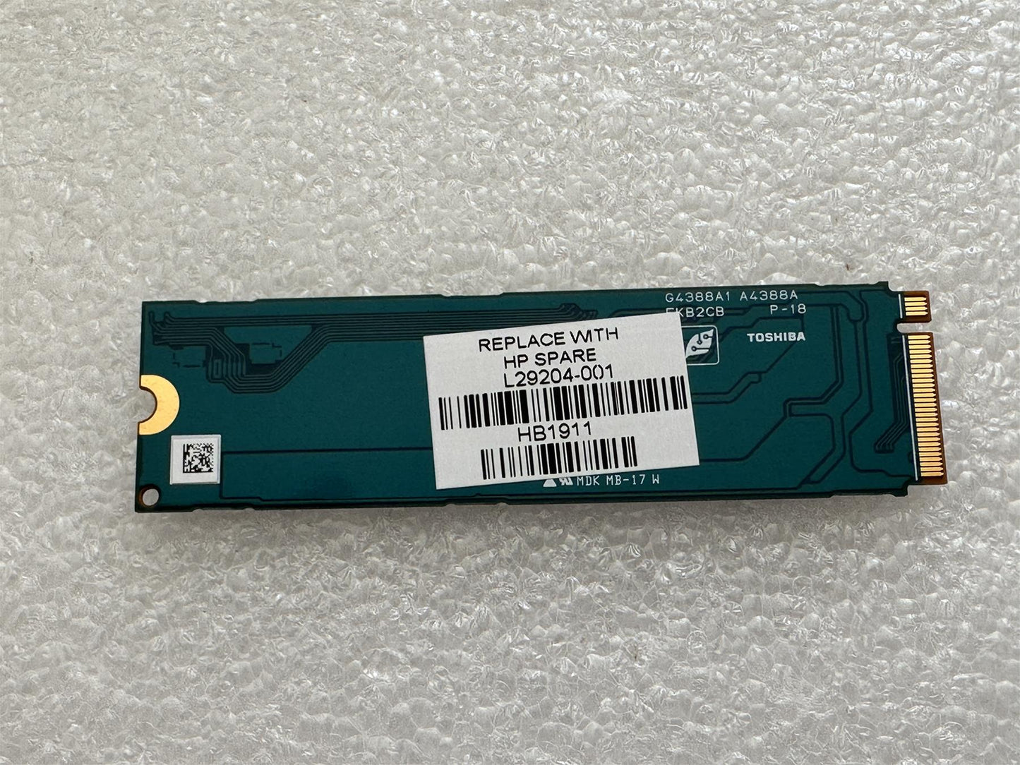 For Hp L29204-001 Toshiba SSD 512GB PCIe NVMe OPAL2 Solid State Drive NEW