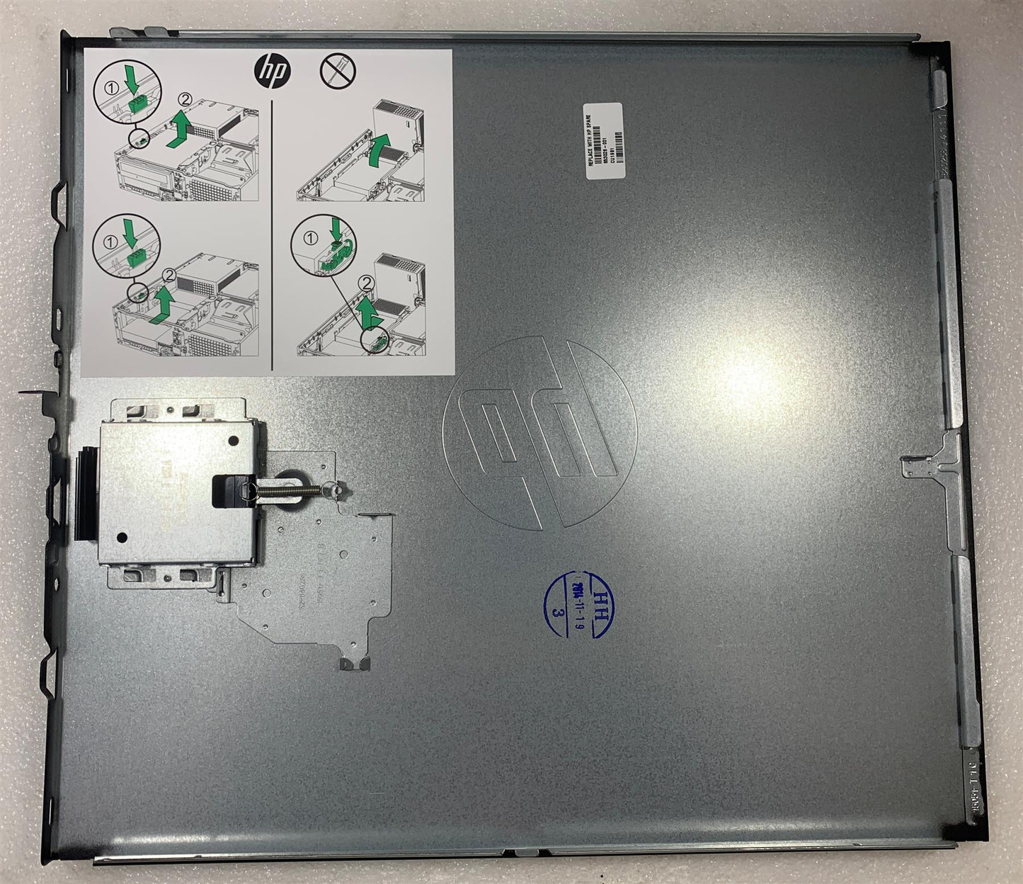 HP RP5800 RP2810 RP5 Retail System 653026-001 Side Access Panel Metal NEW