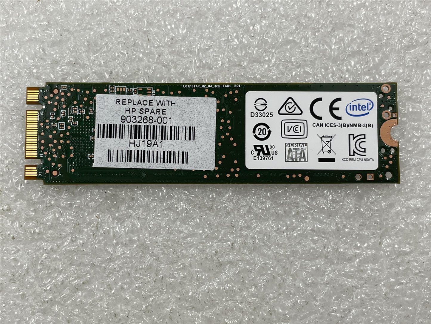 For HP 903268-001 Intel SSDSCKKF180H6H Solid State Drive SSD 180GB M.2 SATA NEW