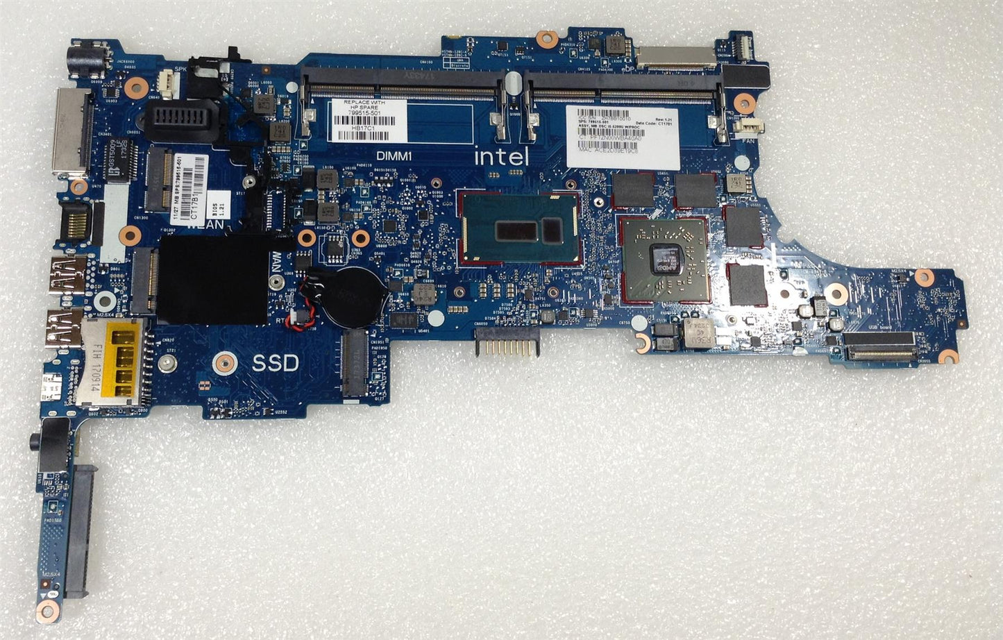 HP EliteBook 840 G2 Notebook PC 799515-501 799515 799516 i5-5200U Motherboard NEW