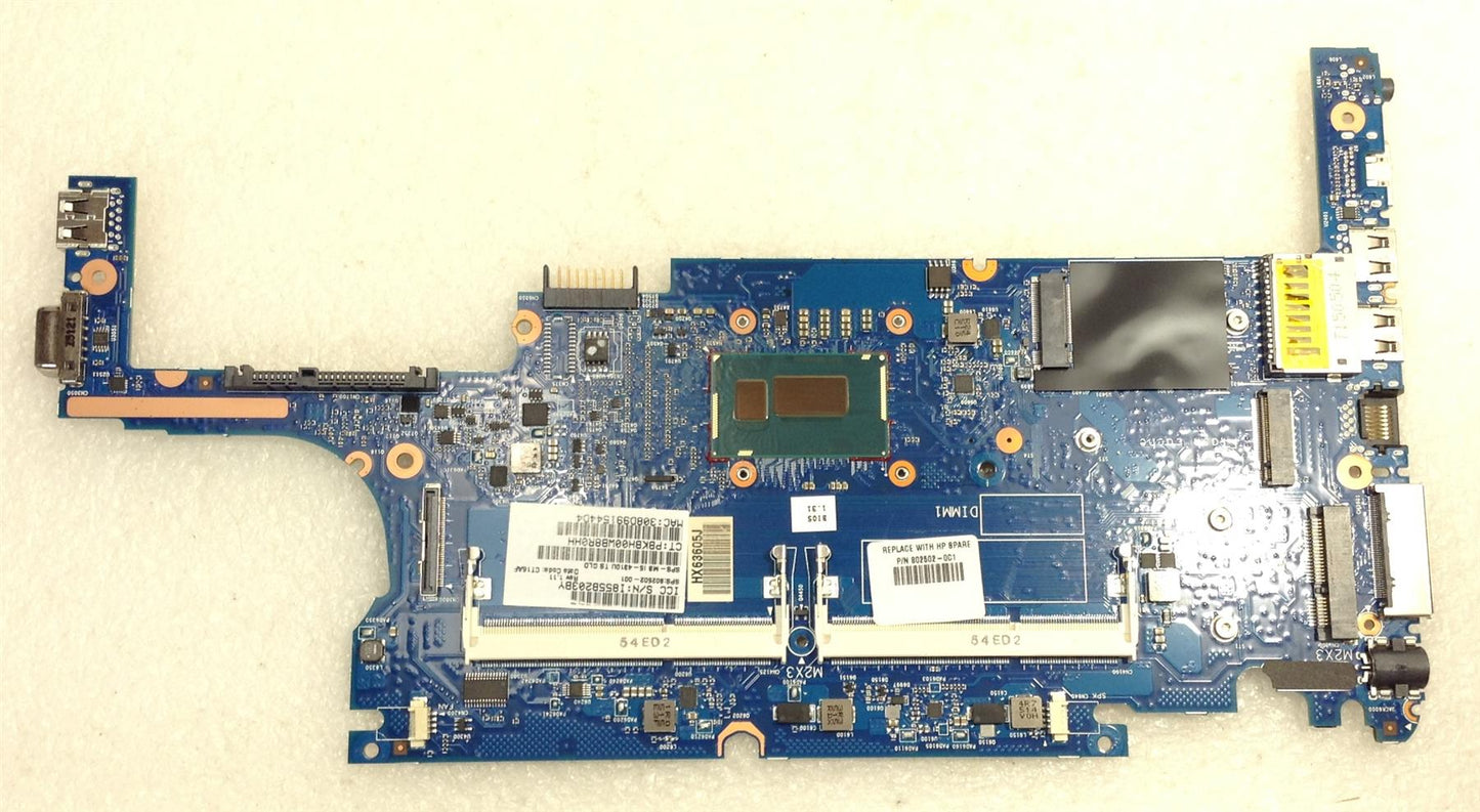 HP EliteBook 720 820 G1 PC Intel i5-4310U 802502-0C1 802499 802502-001 Motherboard NEW