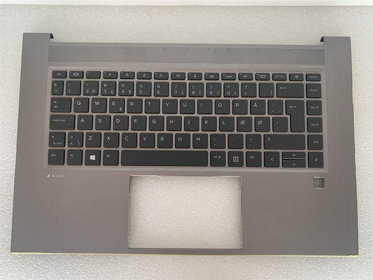 HP ZBook Studio G8 M14605-081 Danish Danca Keyboard Denmark Palmrest NEW