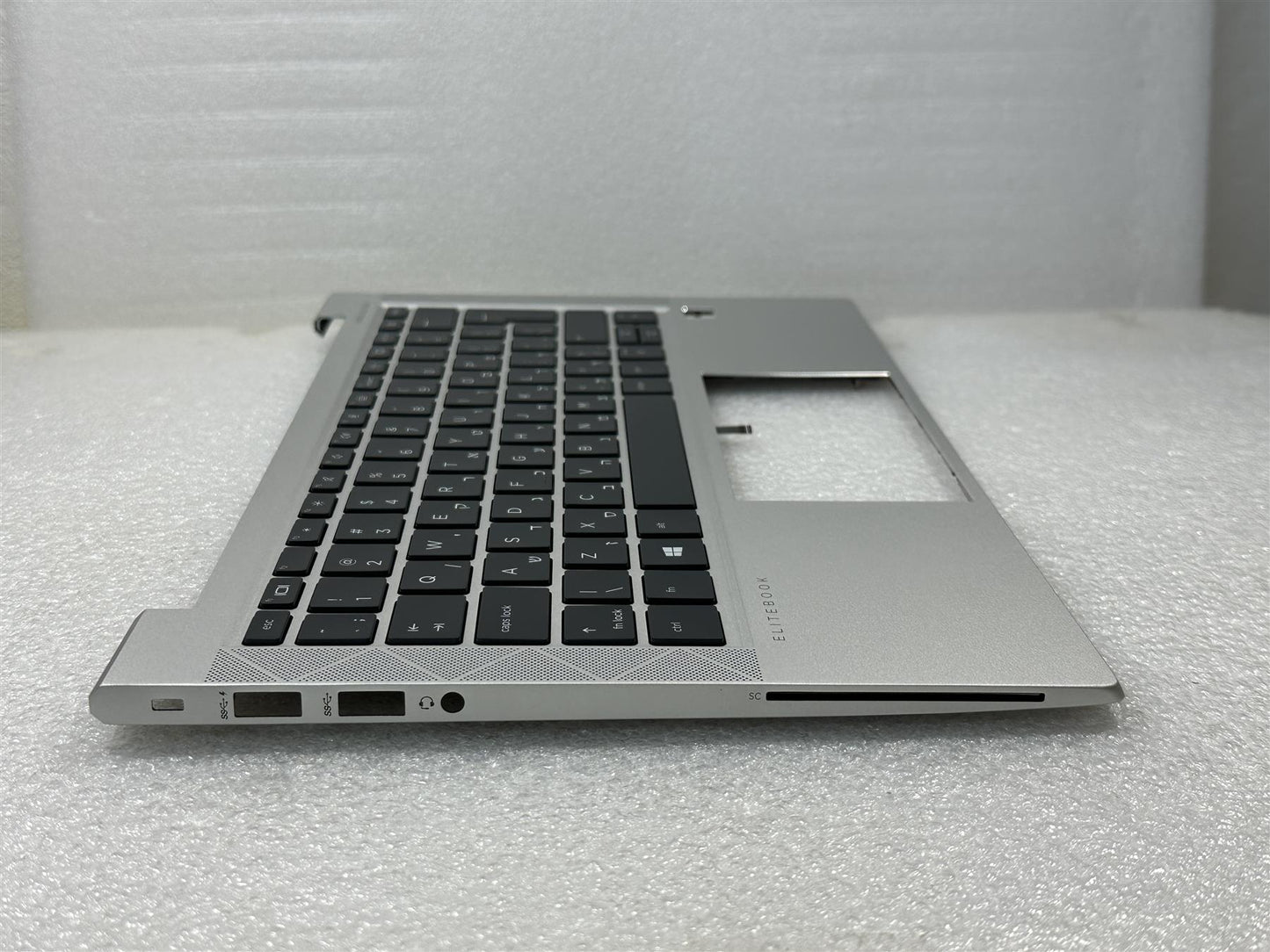 For HP EliteBook 835 G8 Hebrew Israel M53846-BB1 Palmrest Keyboard Top Cover NEW