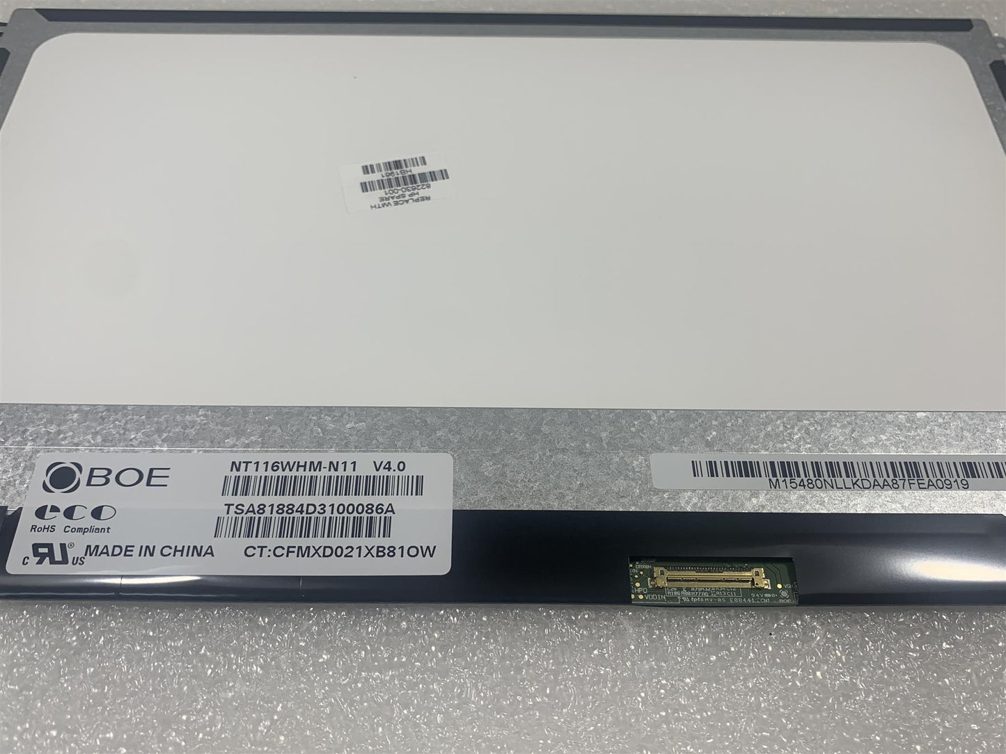 for HP Chromebook 11 G4 30pin 822630-001 11.6 inch HD Screen Display NT116WHM-N11 V4.0 - 30 Pins