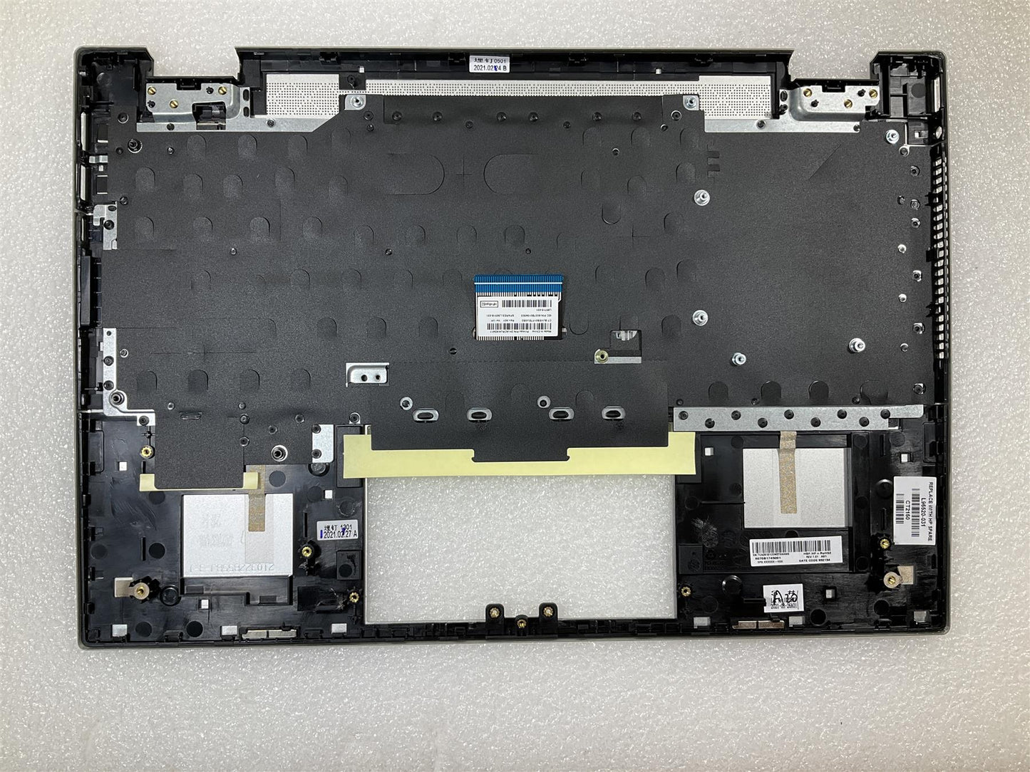HP Pavilion X360 14-DW M01288-031 L96520-031 UK English Keyboard Palmrest NEW