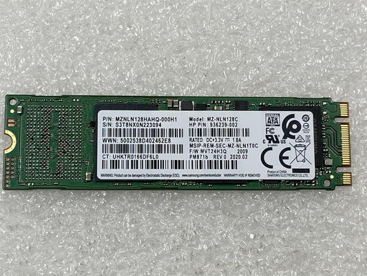 For HP L15826-001 Samsung Solid State Drive SSD 128GB M2 PM871B MZNLN128HAHQ NEW