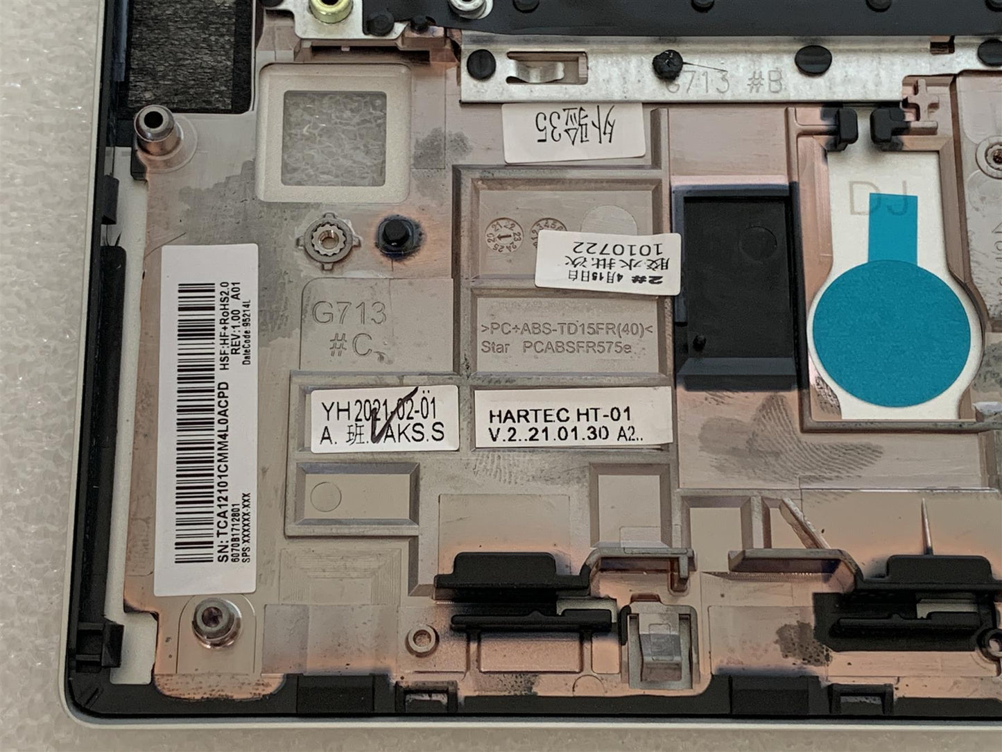 HP EliteBook 830 G7 M08700-B31 int. English International also named dutch US Keyboard Layout Palmrest NEW