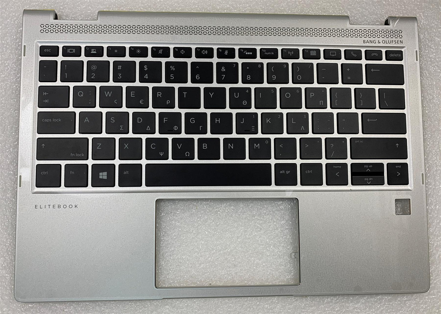 HP EliteBook x360 1020 G2 L02471-151 Romaic Keyboard Palmrest Greece Genuine NEW