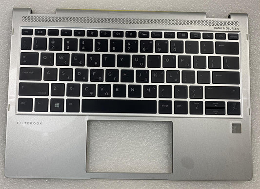 HP EliteBook x360 1020 G2 937419-151 Romaic Keyboard Palmrest Greece Genuine NEW