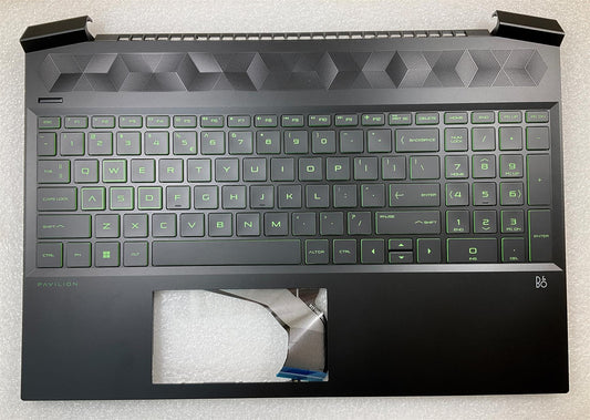 HP Pavilion Gaming 15-EC L77549-B31 L72597 US International Keyboard Palmrest