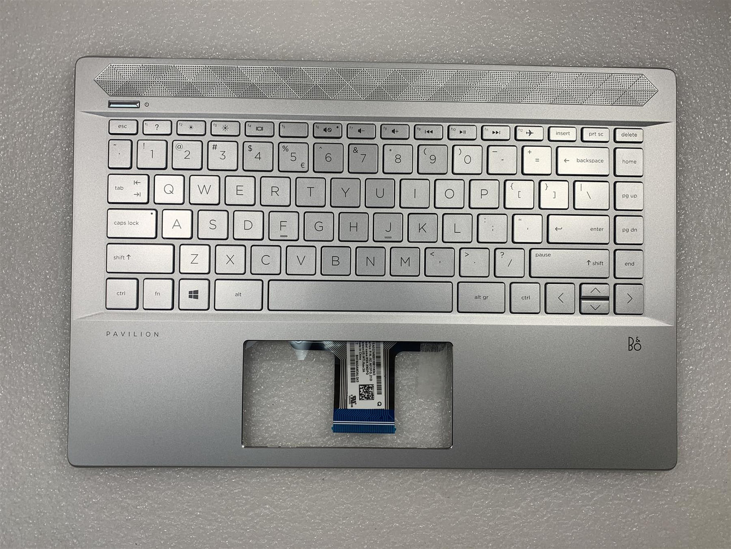 HP Pavilion 14-CE L26427-B31 L19194-B31 int. English International also named dutch US Keyboad Layout Palmrest