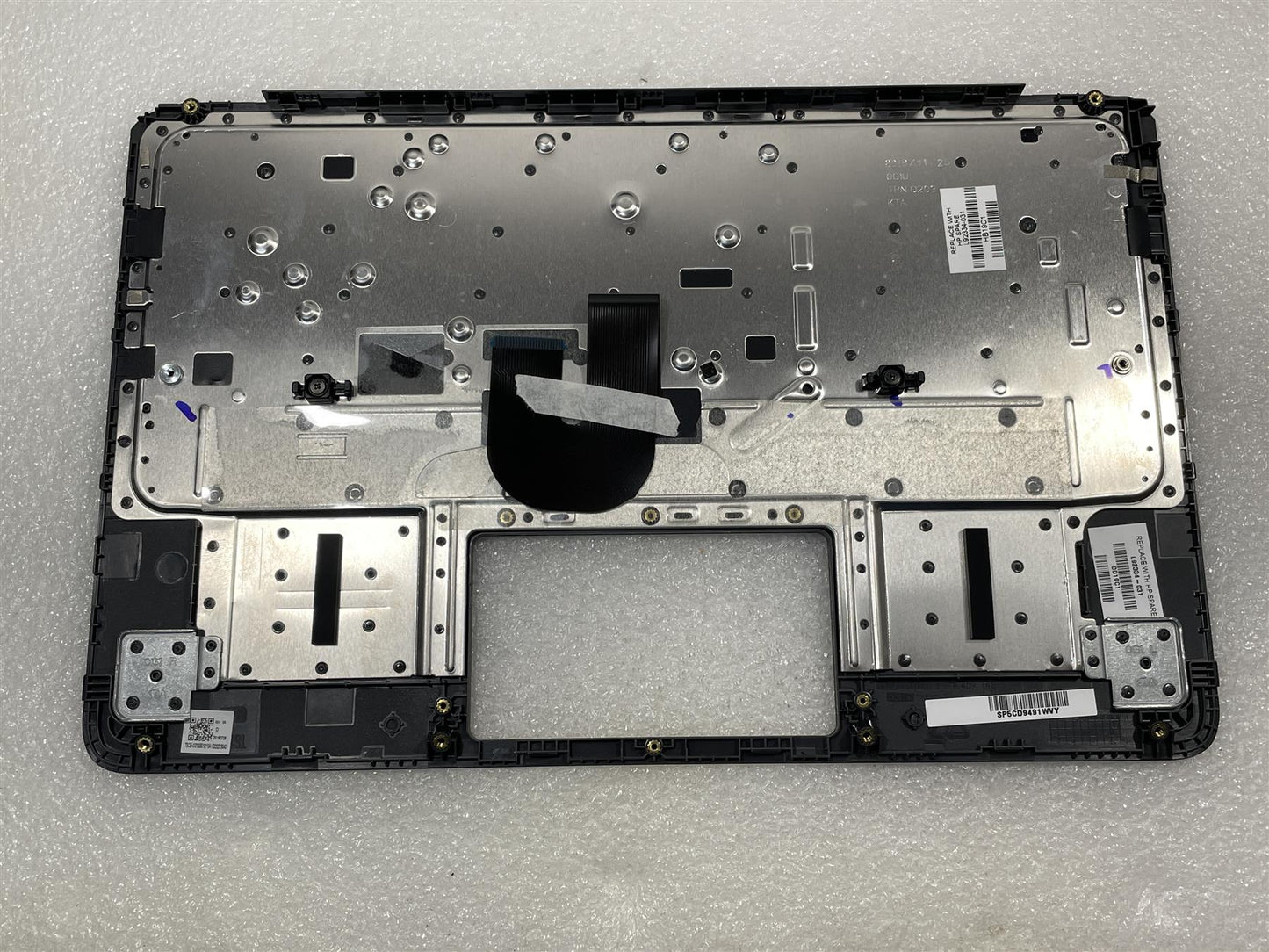 For HP Chromebook 11A L92334-031 UK English Palmrest Keyboard Top Cover NEW