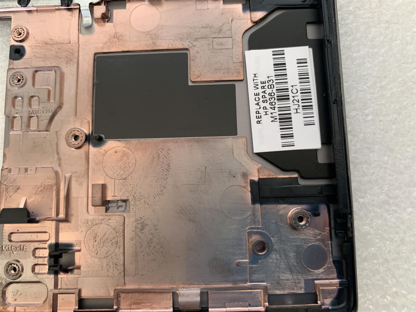 HP ZBook Firefly 14 G7 M14636-B31 US int. English International also named dutch Keyboard Layout Palmrest DSC