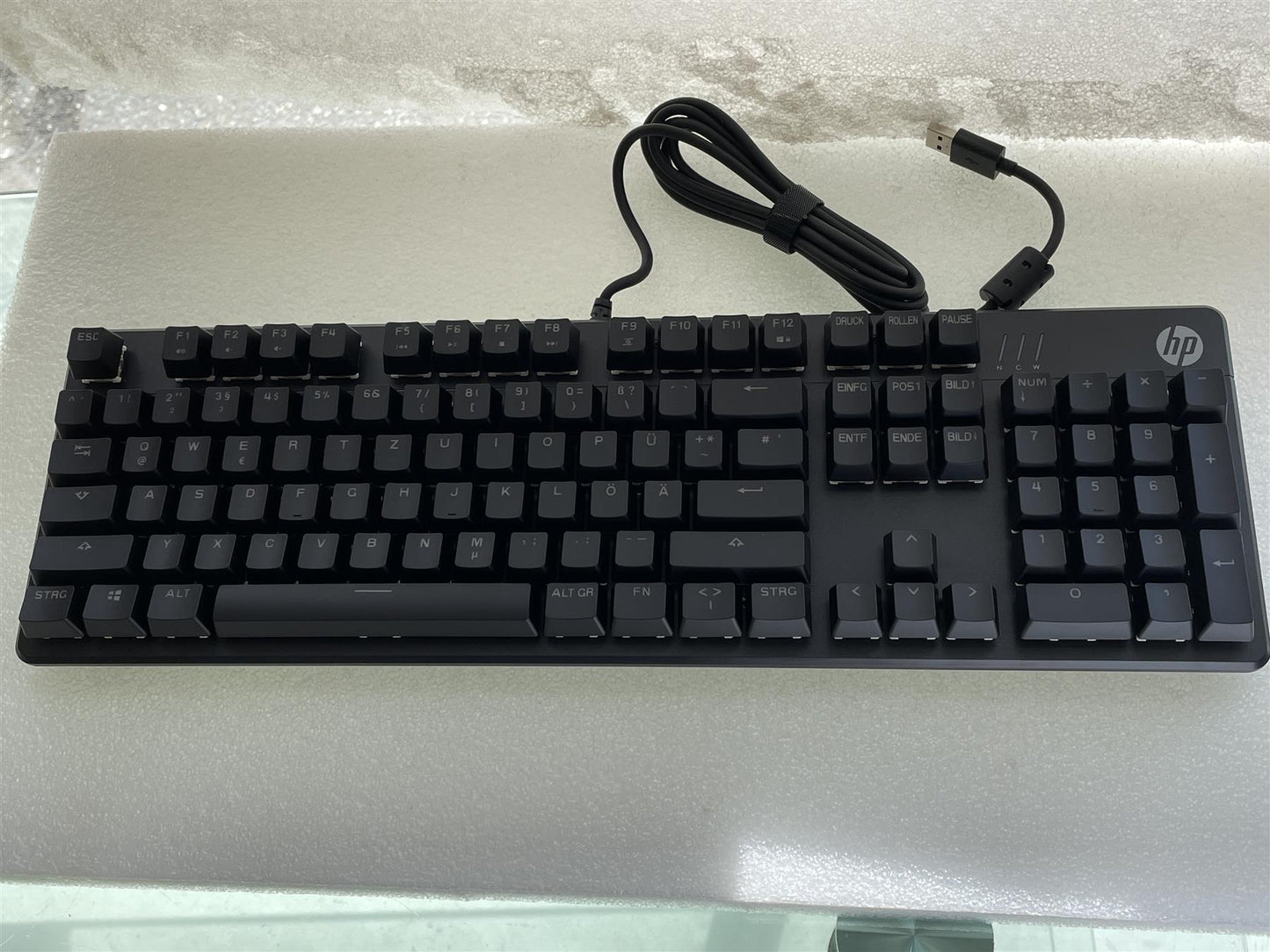 HP Pavilion Gaming Keyboard 550 9LY71AA#ABD L97571 German Layout Keyboard NEW