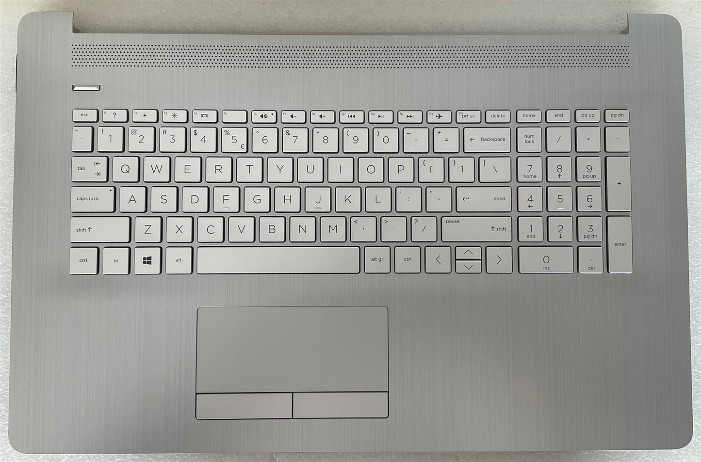 HP Laptop 17-ca3500na 321C8EA Top Cover Case Casing 17-BY 17-CA M00404-B31 L92786-B31 L88364-B31 US English int. English International also named dutch Keyboard Palmrest NEW