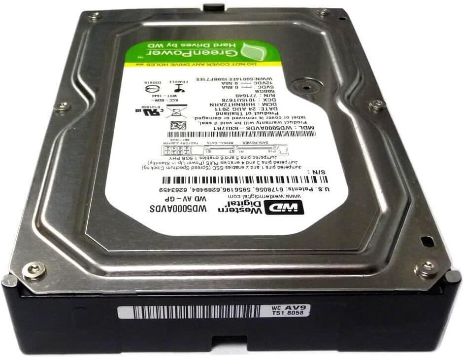 Western Digital WD5000AVDS 500GB 3.5" SATA Drive Genuine Original