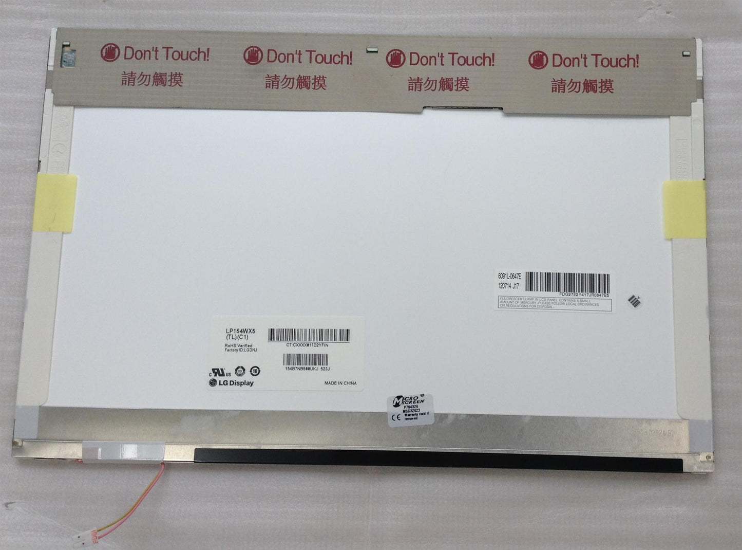 LP154WX5 TL C1 LCD CCFL WXGA not Led Screen With Cable 15.4 Display  NEW